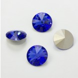 Zdjęcie - Swarovski rivoli stone sapphire 18mm